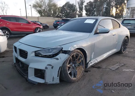 2024 BMW M2 из США, поврежденный, VIN 3MF13DM04R8E32281